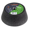 ‣ Copa desbaste piedra 5" grano 24, eje 5/8... | Truper