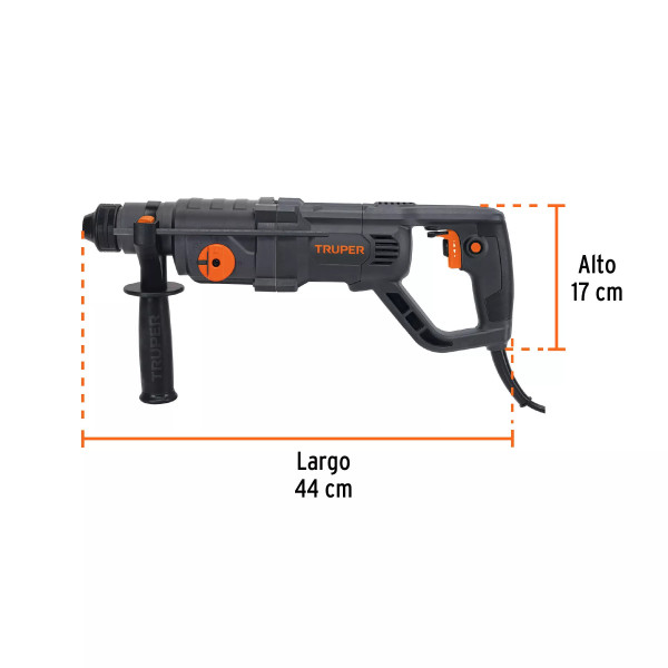 Rotomartillo Sds Plus Industrial 3.5 Joules, 800 W | Rotomartillos y Demoledores
