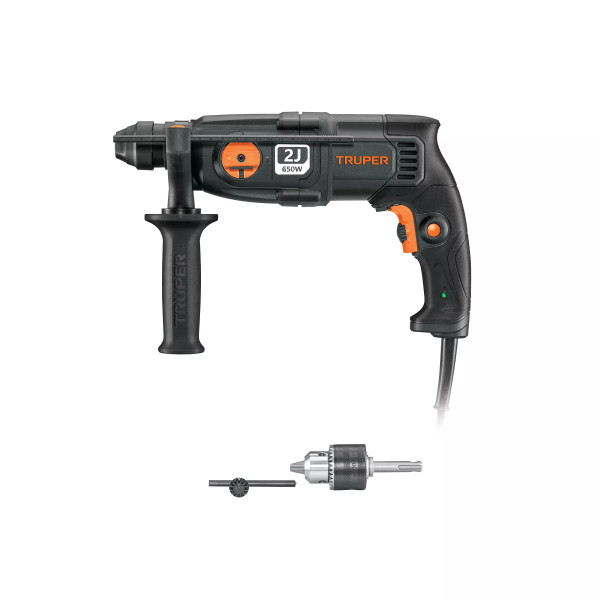 Rotomartillo Sds Plus 2 Joules 650 W, Industrial, Truper | Rotomartillos y Demoledores Ferreterias Ferretodo