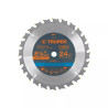 ‣ Disco sierra 8-1/4" madera, 24 dientes... | Truper
