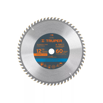 ‣ Disco sierra 12" madera, 60 dientes... | Truper
