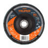 ‣ Disco laminado 7", grano 60, fibra... | Truper