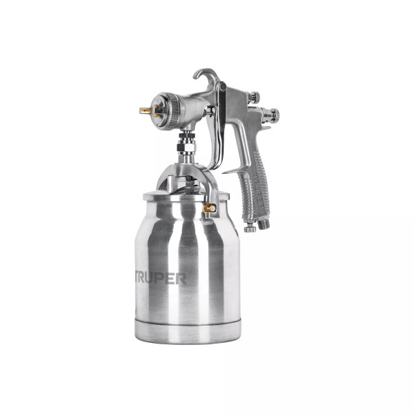 ‣ Pistola p/pintar HVLP 1.4 mm vaso aluminio... | Truper