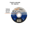 ‣ Disco Tipo 41 4-1/2" Corte Fino Inox, Sable... | Truper