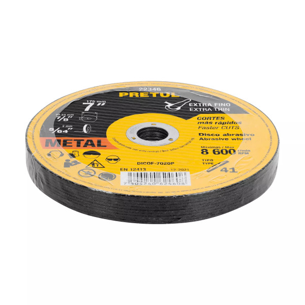 ‣ Disco Tipo 41 de 7" x 2 mm corte... | Pretul