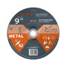 ‣ Disco Tipo 42 9" para corte de metal... | Truper