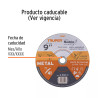 ‣ Disco Tipo 41 9” corte fino metal resistente | FERRETODO