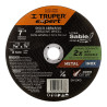‣ Disco Corte Fino Metal 7" | Truper Expert