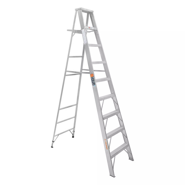 ‣ Escalera tijera aluminio 8 peldaños... | Truper