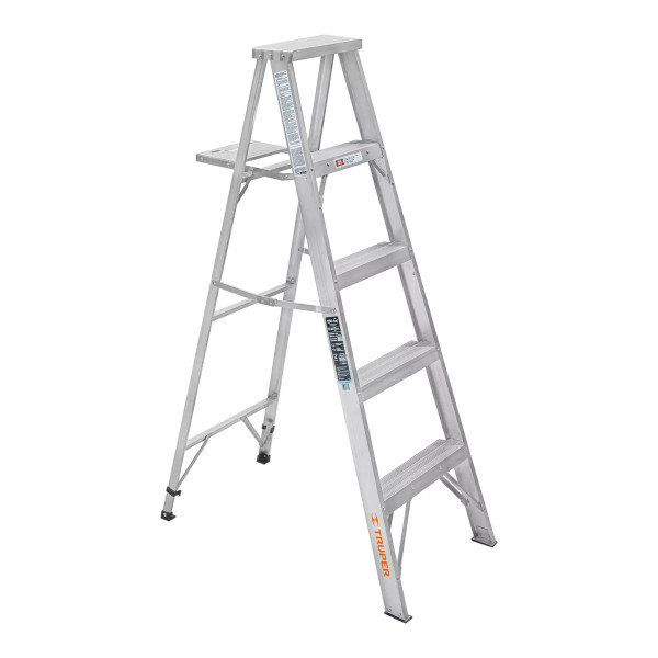 ‣ Escalera tijera aluminio 4 peldaños... | Truper