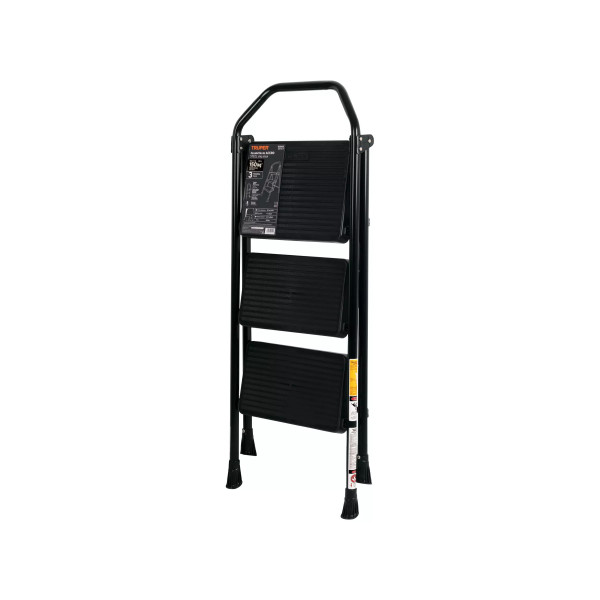 ‣ Escalera tubular plegable 4 peldaños... | Truper