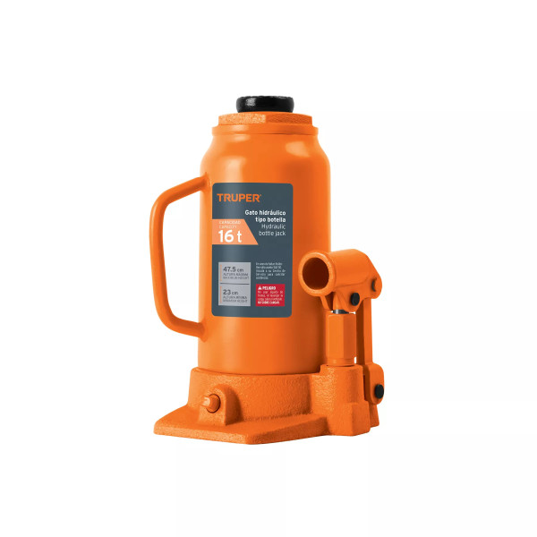 ‣ Gato hidráulico botella 16 Ton, Truper | Truper