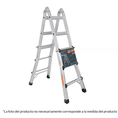 ‣ Multiescalera telescópica 4.5 m 150 kg | Truper