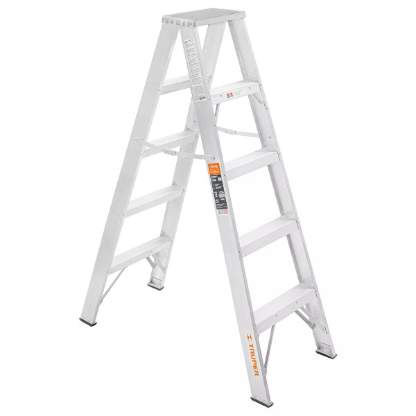 ‣ Escalera de Tijera Doble, 4 Escalones... | Truper