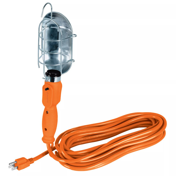 ‣ Lámpara taller canastilla metálica 7.5 m... | Volteck