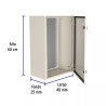 ‣ Gabinete metálico 600 x 400 mm VOLTECK | Volteck