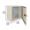 ‣ Gabinete metálico 400x400 mm VOLTECK... | Volteck
