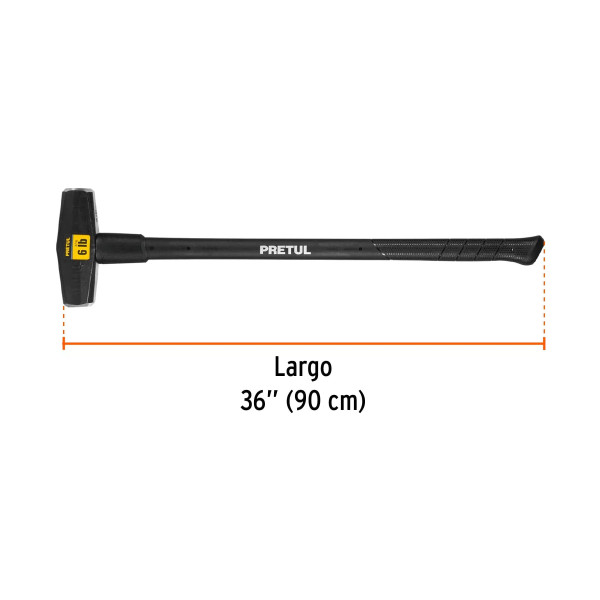 ‣ Marro Nevada 6 lbs. mango 36" | Pretul