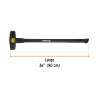 ‣ Marro Nevada 6 lbs. mango 36" | Pretul