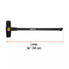 ‣ Marro Nevada 10 lbs. mango 36" | Pretul