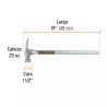 Martillo tubular 20 oz California Ripper resistente | FERRETODO