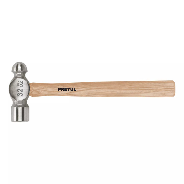 ‣ Martillo bola 32 oz mango madera... | Pretul