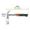 ‣ Martillo forjado 16 oz uña curva | Truper Expert