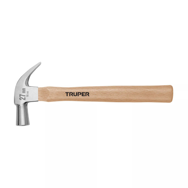 ‣ Martillo cabeza cónica uña curva 27 mm... | Truper