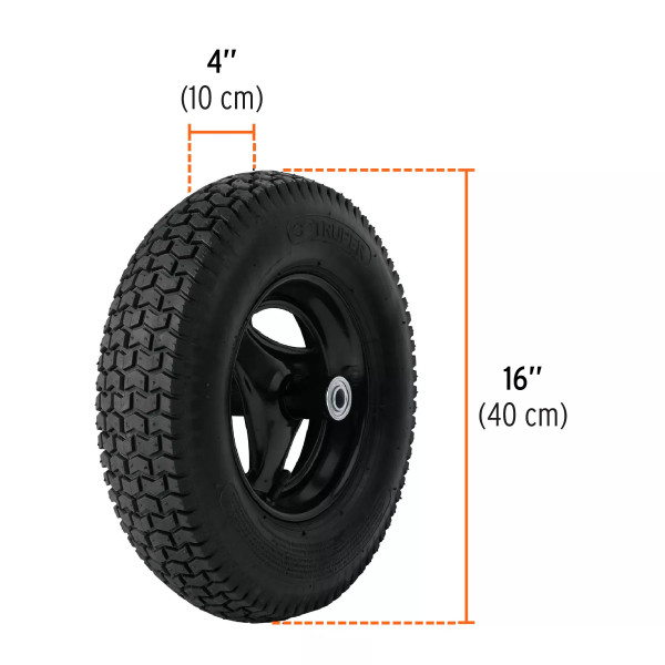 ‣ Carretilla 4.75 ft3 Neumática Tubular... | Truper