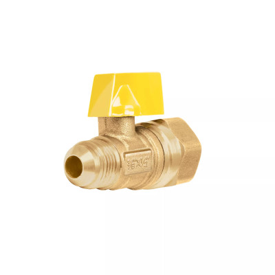 ‣ Válvula de Control de Latón para Gas 3/8" x 1/2"... | Foset