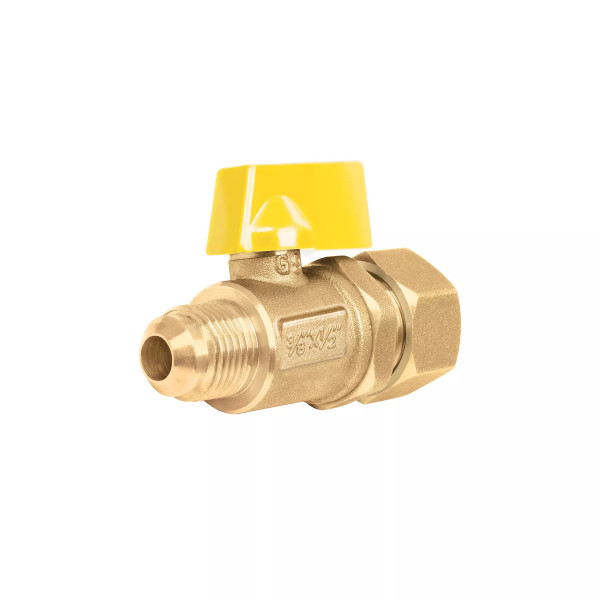 ‣ Válvula de control latón gas 3/8"x1/2" barril... | Foset