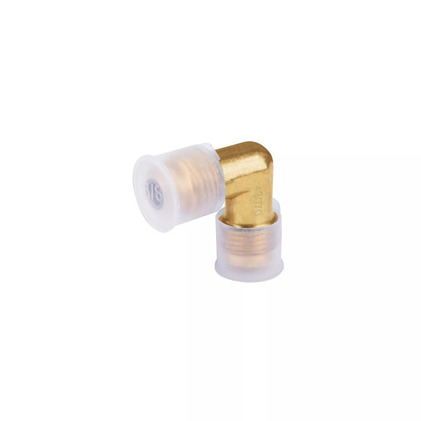 ‣ Codo unión 90° latón 3/8" x 3/8" | Foset