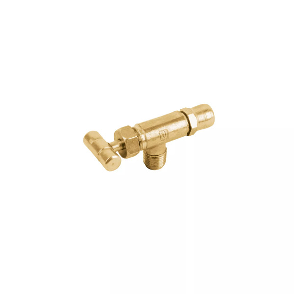 ‣ Válvula latón 1/8" gas LP con maneral... | Foset