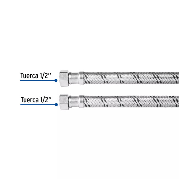 ‣ Manguera para boiler, acero inox 60 cm... | Foset