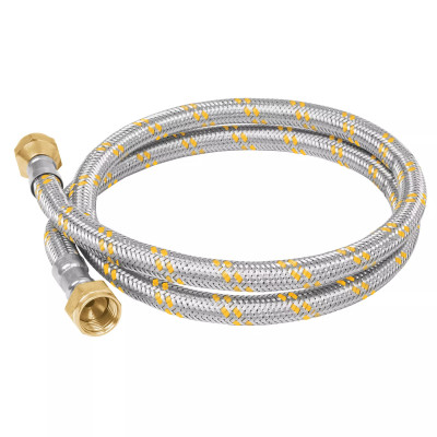 ‣ Manguera gas acero inox 3/8" flare 100 cm... | Foset