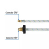 ‣ Manguera pigtail aluminio 55 cm... | Foset