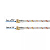 ‣ Manguera para gas, aluminio, 3/8" flare... | Foset