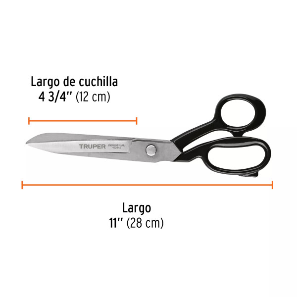 ‣ Tijera industrial TRUPER 11” resistente | FERRETODO