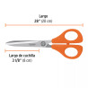 ‣ Tijera 8" de acero inox. para oficina, TRUPER | Truper