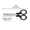 ‣ Tijera 4-1/2" acero inox. escolar... | Pretul