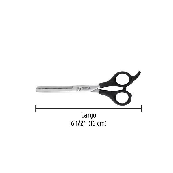‣ Tijera 6-1/2" acero inox, estilista... | Pretul