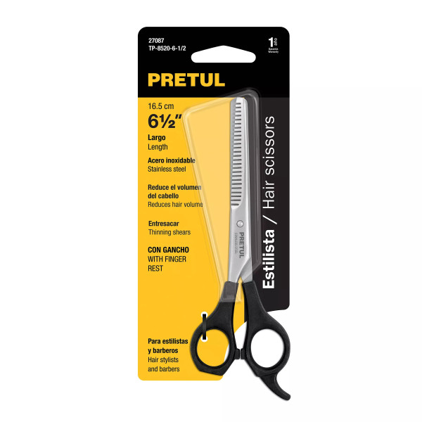 ‣ Tijera 6-1/2" acero inox, estilista... | Pretul