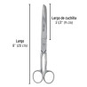 ‣ Tijera 8" acero inox. costura | Pretul