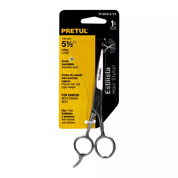 ‣ Tijera 5-1/2" inox para estilista... | Pretul