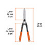 ‣ Tijera poda 60 cm dentado acero c/grip... | Truper