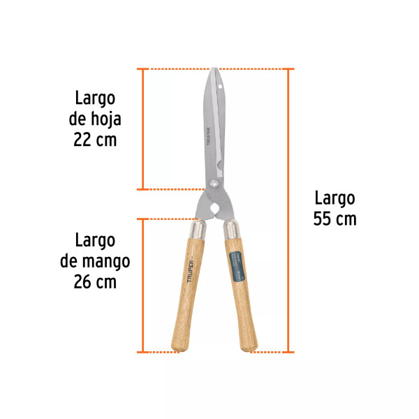 ‣ Tijera para poda 55 cm, Classic, mango... | Truper