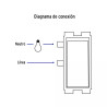 ‣ Interruptor sencillo con luz piloto Italiana... | Volteck