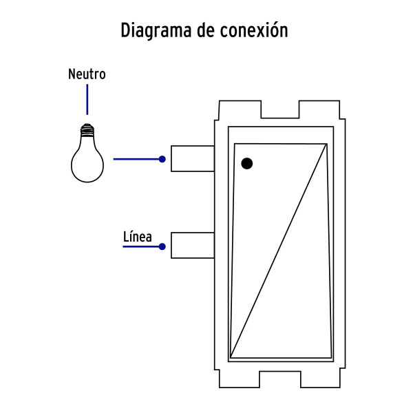 ‣ Interruptor sencillo Italiana marfil... | Volteck