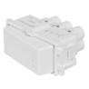 ‣ Interruptor sencillo línea Italiana blanco | Volteck