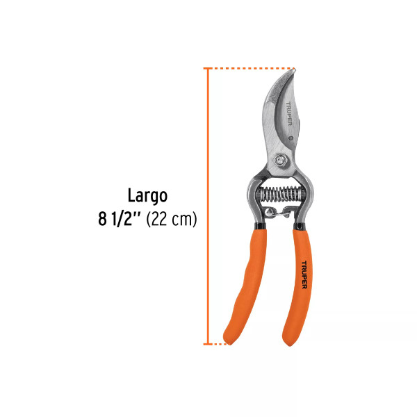 ‣ Tijera forjada para poda 8-1/2" jardín... | Truper